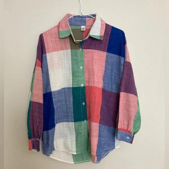 Cotton button up - Picture 1 of 2